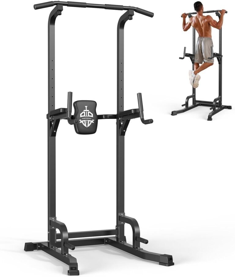 The $149 Power Tower That Let Me Do Pull-Ups, Dips, and Leg Raises in My 8×8 Spare Room