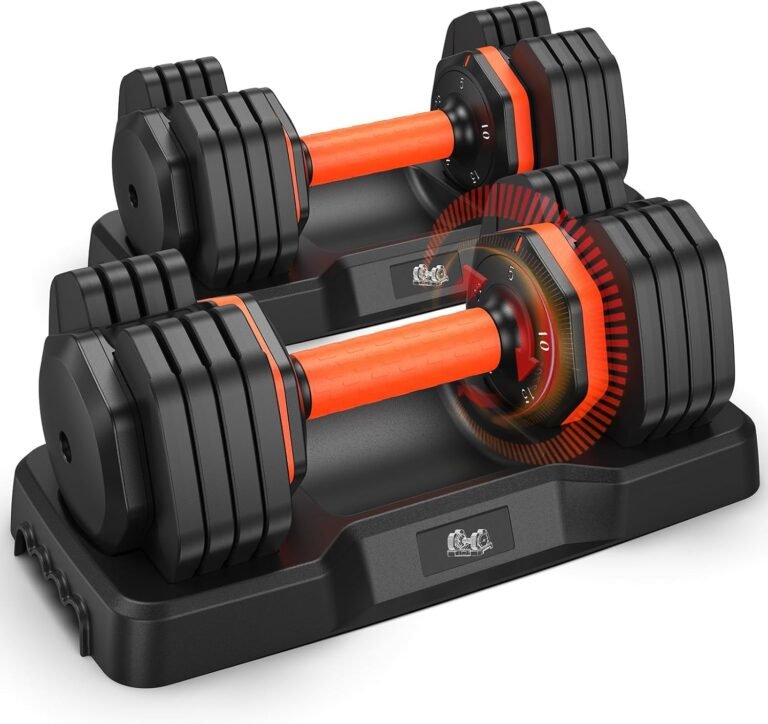 Best Adjustable Dumbbell Set 2026: The Compact Pair That Adjusted From 5 to 50 lbs for Full-Body Workouts
